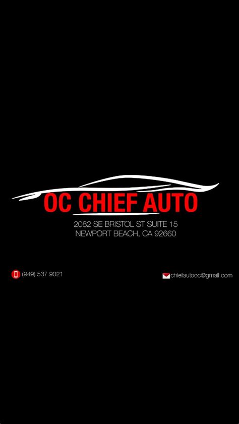 Oc chief auto - OC Chief Auto, Newport Beach, California. 54 likes · 1 was here. USED CAR DEALERSHIP